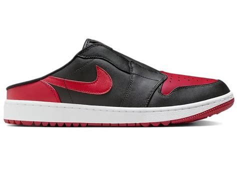 jordan 1 mule golf bred